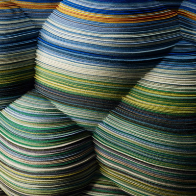 In the Details: How to Build a Cloudlike Chair with Just 550 Pounds of Wool and 600 Hours of Labor