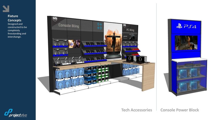 GameStop 800 Store Fixture Update By Project Duo Core77 Directory GameStop 800 Store Fixture Update By Project Duo Core77 Directory